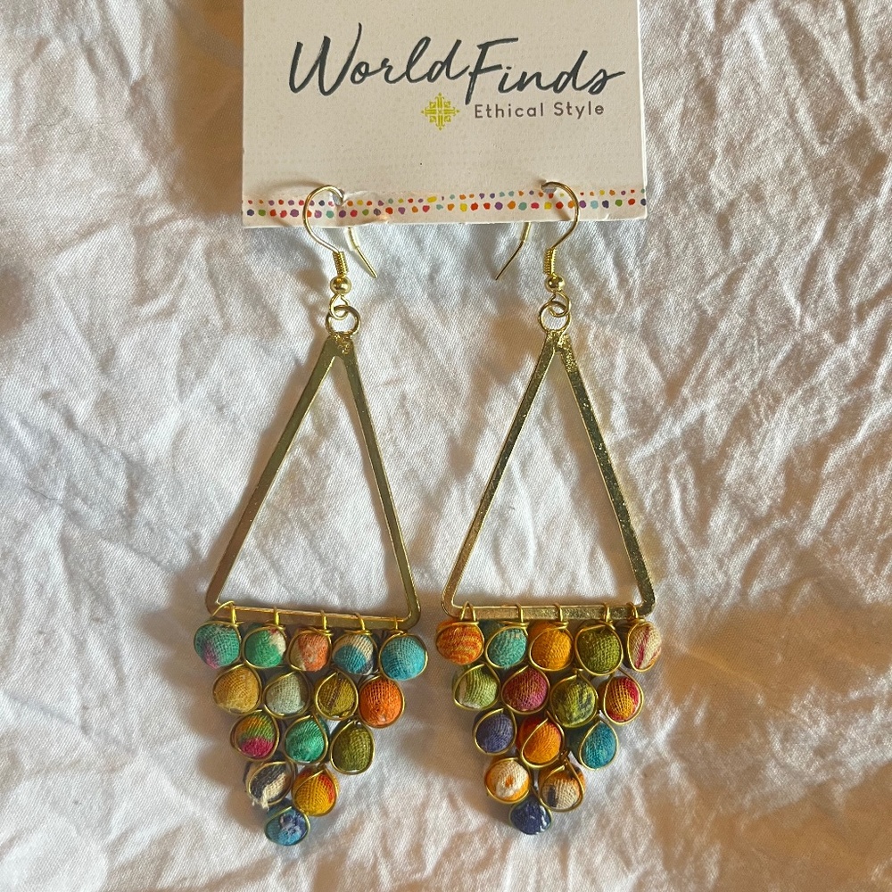 Recycled Handmade/Fair Trade Earrings